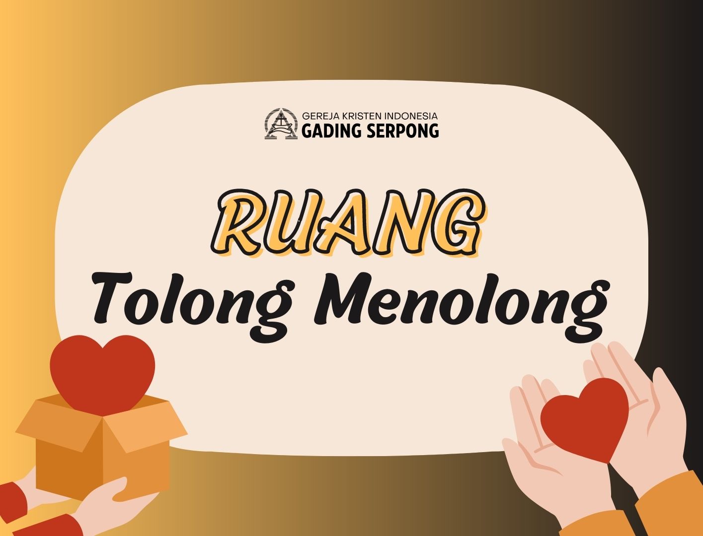 Ruang Tolong Menolong - GKI GADING SERPONG