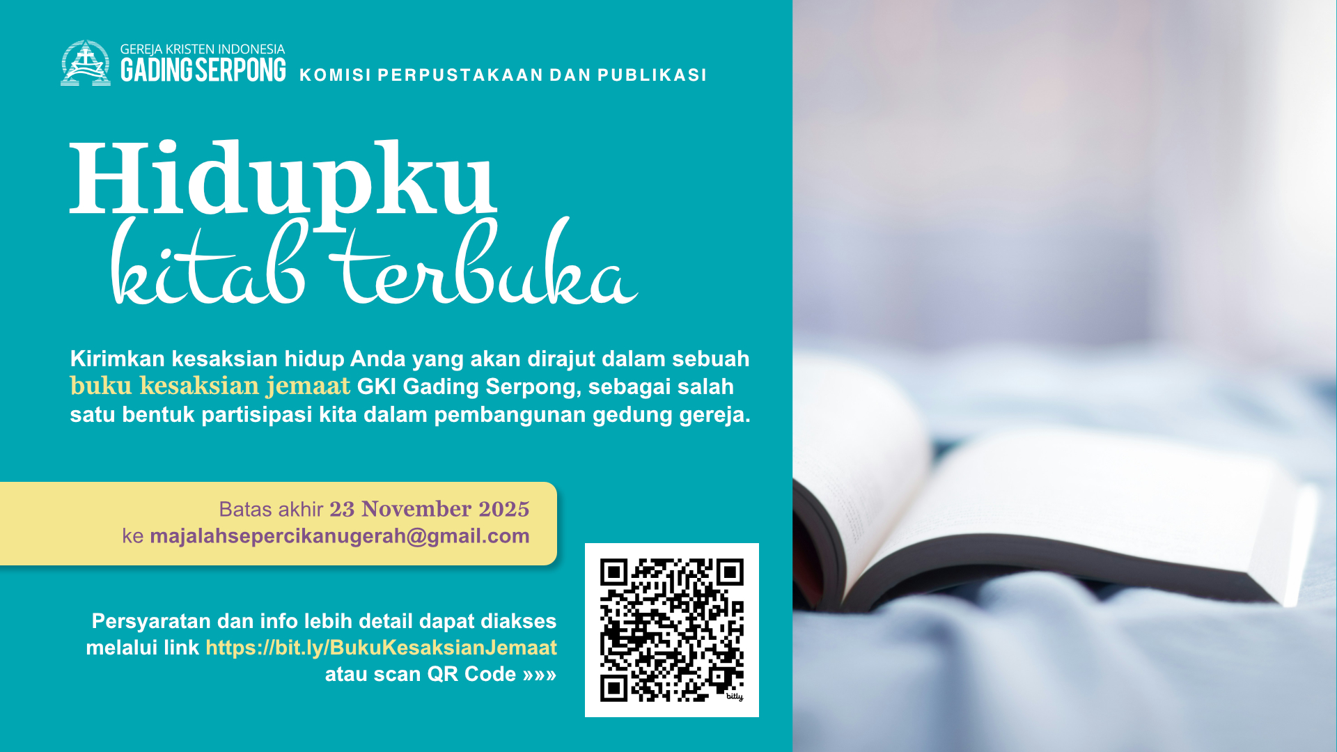 BUKU KESAKSIAN JEMAAT