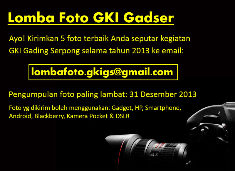 Lomba Foto GKI Gading Serpong