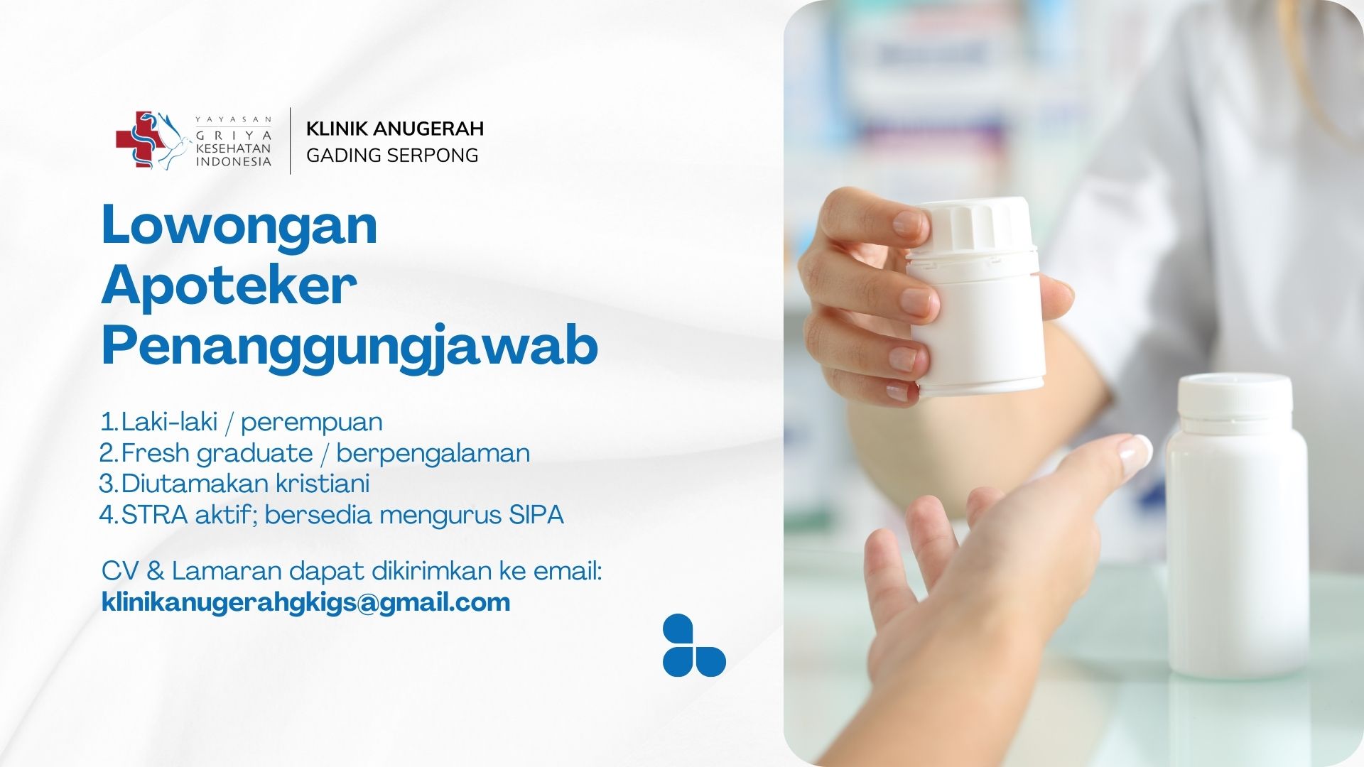 Landscape Lowongan Apoteker
