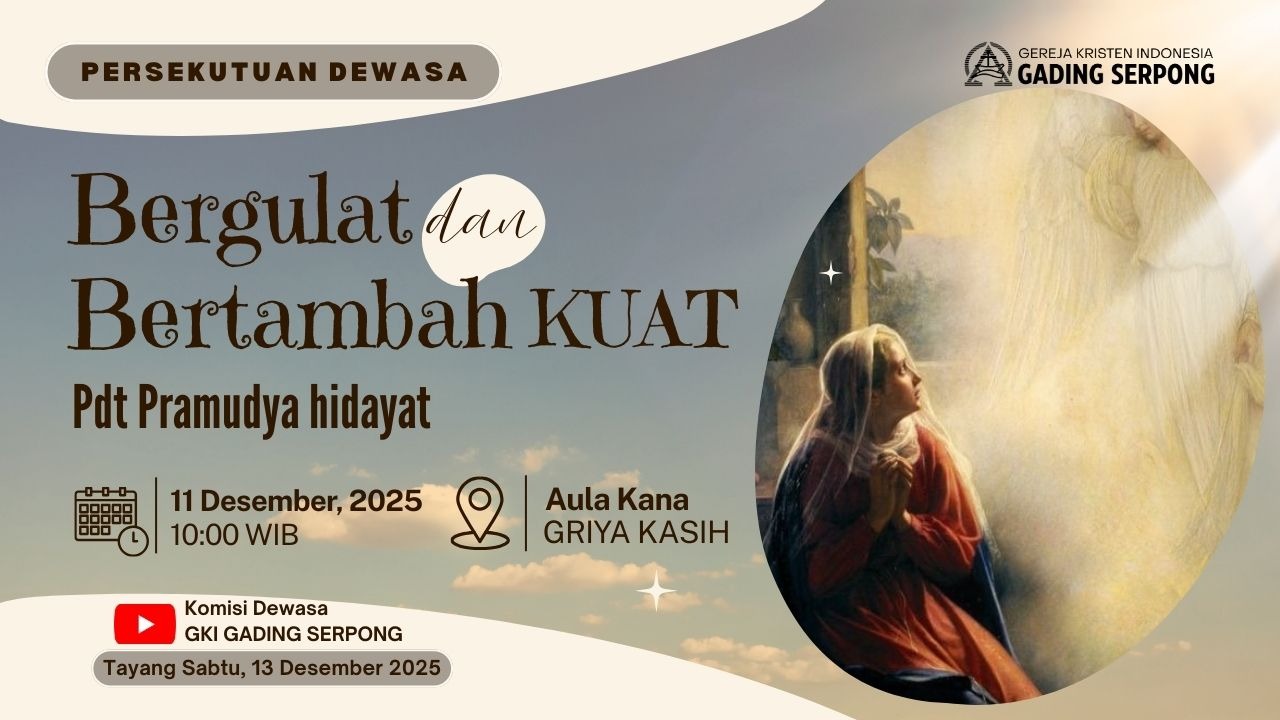 Persekutuan Dewasa | 11 Desember 2025