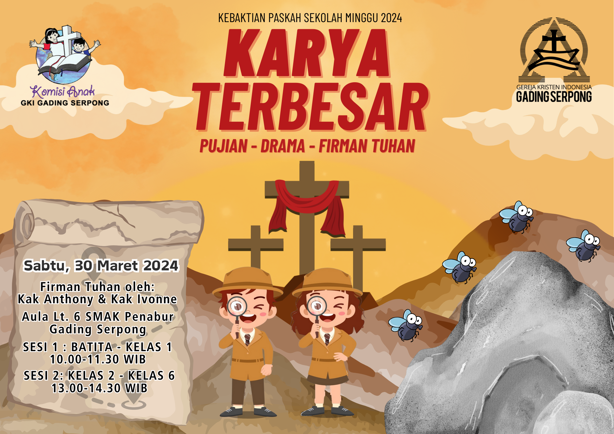 Flyer Paskah KA Landscape