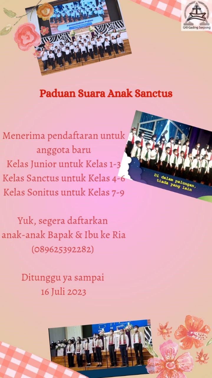 Flyer Sanctus Juli2023