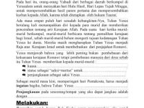 BGA 2021: HARI PENTAKOSTA KISAH 1 : 6 - 8, 23 MEI 2021