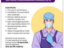 Info Lowongan Kerja | PPK Tabitha - April 2025