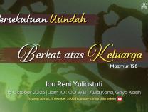 Persekutuan Usia Indah | 15 Oktober 2025