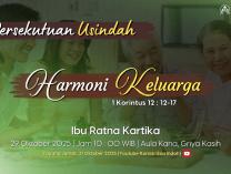 Persekutuan Usia Indah | 29 Oktober 2025