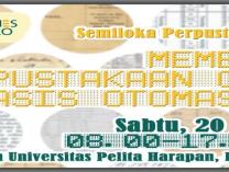 Semiloka Perpustakaan Gereja