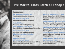 Pre-Marital Class GKI Gading Serpong Batch 12