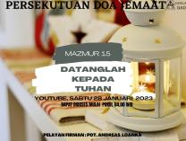 Persekutuan Doa Jemaat GKI Gading Serpong | 28 Januari 2023