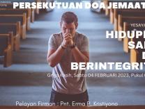 Persekutuan Doa Jemaat GKI Gading Serpong | 4 Februari 2023