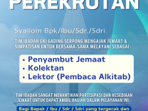 Perekrutan Tim Ibadah