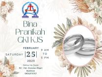 Bina Pranikah GKI KJS | 25 Februari 2023