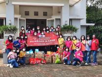 Kegiatan “Berbagi Kasih” Komisi Dewasa Wanita GKI Gading Serpong di RPUK Muara Kasih Bilabong