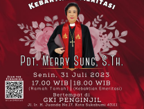 Kebaktian Emeritasi Pdt. Merry Sung (GKI Penginjil)