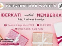 Persekutuan Wanita | 3 Agustus 2023