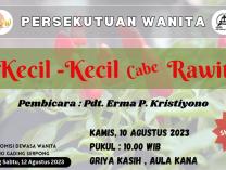 Persekutuan Wanita | 10 Agustus 2023