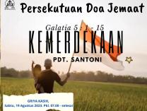 Persekutuan Doa Jemaat | 19 Agustus 2023