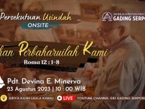 Persekutuan Usia Indah | 23 Agustus 2023