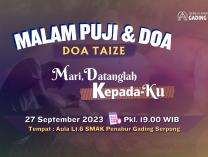 Persekutuan Doa Jemaat | 27 September 2023