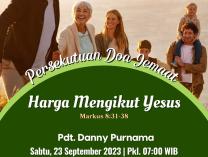 Persekutuan Doa Jemaat | 23 September 2023