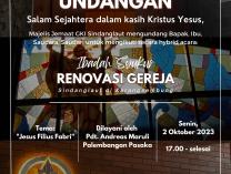 Ibadah Syukur GKI Sindanglaut 2 Oktober 2023