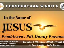 Persekutuan Wanita | 5 Oktober 2023