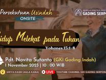 Persekutuan Usia Indah | 1 November 2023