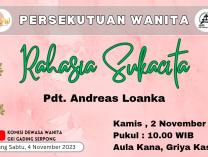 Persekutuan Wanita | 2 November 2023