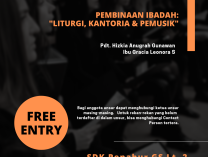 Pembinaan Ibadah: Liturgi, Kantoria, & Pemusik 18 Nov 2023