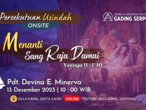 Persekutuan Usia Indah | 13 Desember 2023