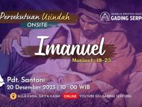 Persekutuan Usia Indah | 20 Desember 2023