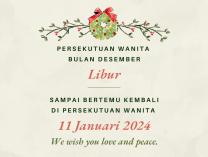Info Persekutuan Wanita Bulan Desember