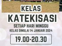 Info Kelas Katekisasi Januari 2024
