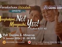 Persekutuan Usia Indah | 31 Januari 2024