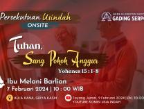 Persekutuan Usia Indah | 7 Februari 2024