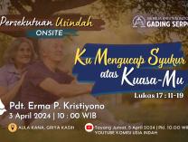 Persekutuan Usia Indah | 3 April 2024