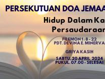 Persekutuan Doa Jemaat | 20 April 2024