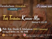 Persekutuan Usia Indah | 24 April 2024