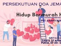 Persekutuan Doa Jemaat | 27 April 2024
