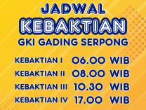 Kebaktian Umum GKI Gading Serpong