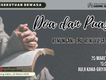 Persekutuan Dewasa | 20 Maret 2025