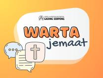 Warta Jemaat Minggu 3 Mei 2026